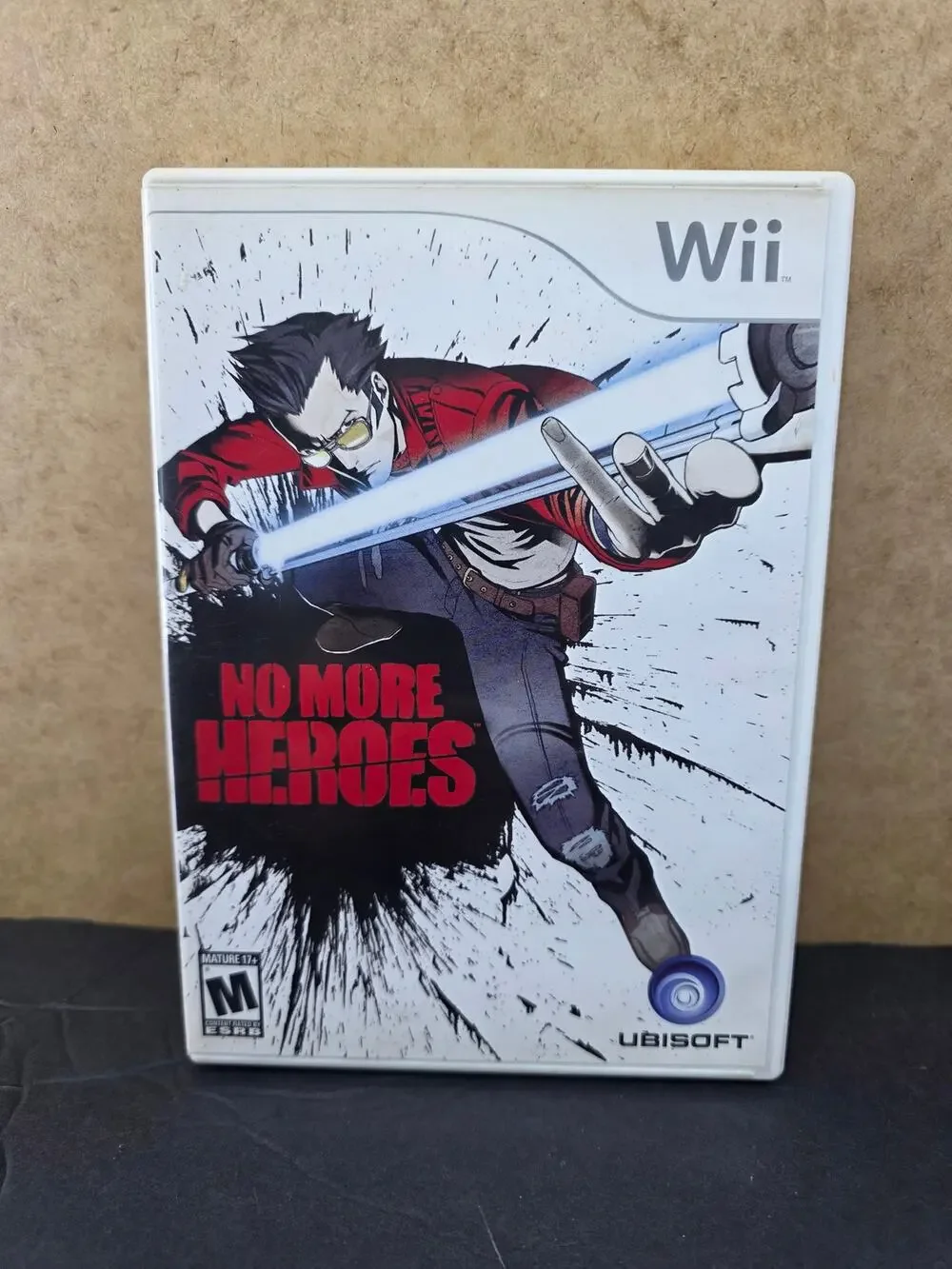 No More Heroes (Nintendo Wii, 2008) Complete Cib